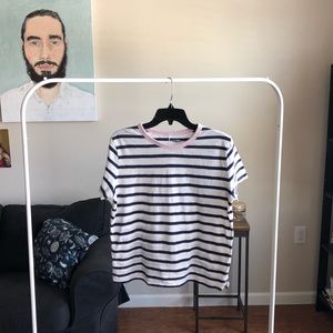 Colorblock Boyfriend tee